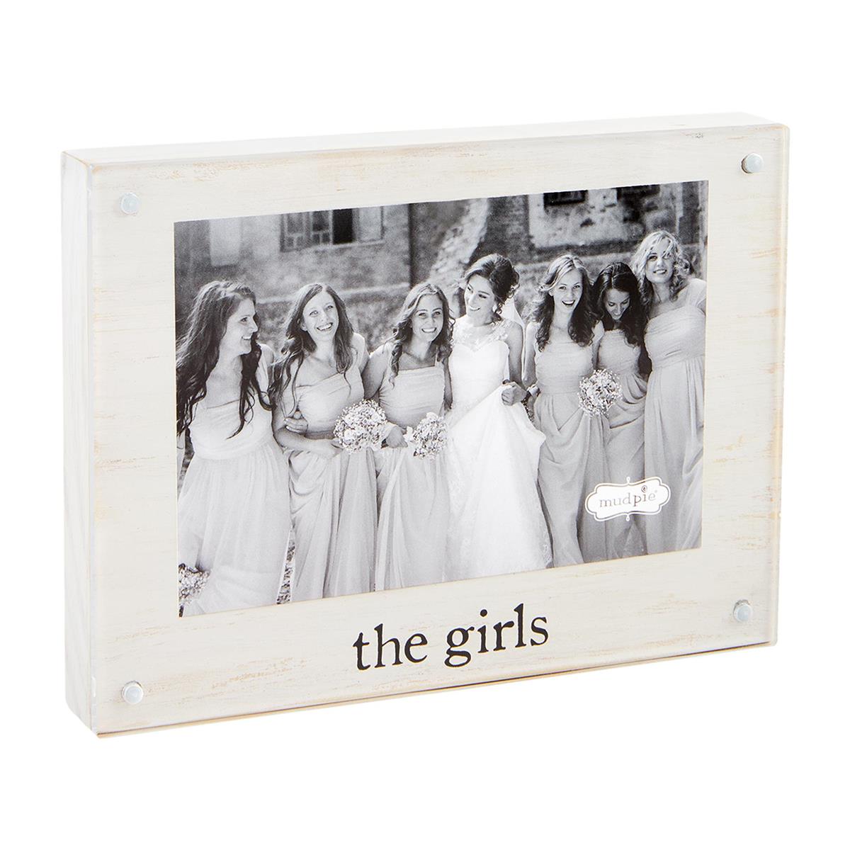 THE GIRLS MAGNETIC BLOCK FRAME BY MUD PIE - A. Dodson's