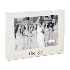 THE GIRLS MAGNETIC BLOCK FRAME BY MUD PIE