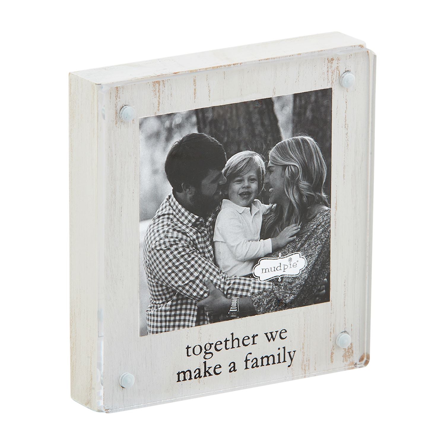 Small Family Wood Frame BY MUD PIE - A. Dodson's