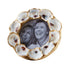Round Mini Gold Oyster Frame By Mud Pie