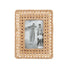 Small Woven Cane Frame By Mud Pie