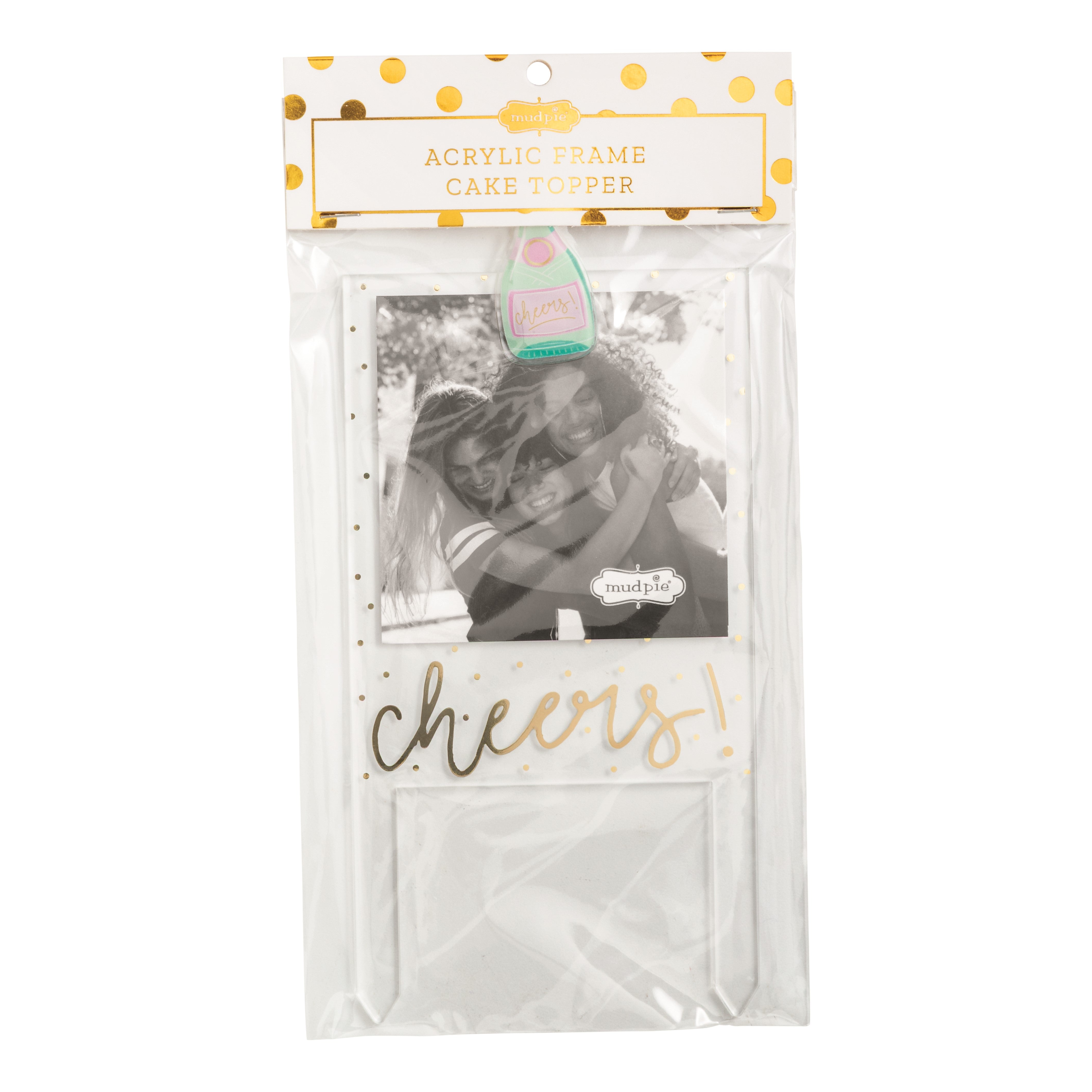 Cheers Cake Topper Frame