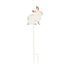 24"H Metal Bunny Garden Stake