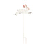 24"H Metal Bunny Garden Stake