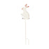24"H Metal Bunny Garden Stake