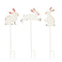 24"H Metal Bunny Garden Stake