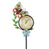 Folk Art Pollinators 36"H Thermometer Garden Stake