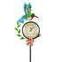 Folk Art Pollinators 36"H Thermometer Garden Stake