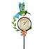 Folk Art Pollinators 36"H Thermometer Garden Stake