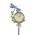 Folk Art Pollinators 36"H Thermometer Garden Stake