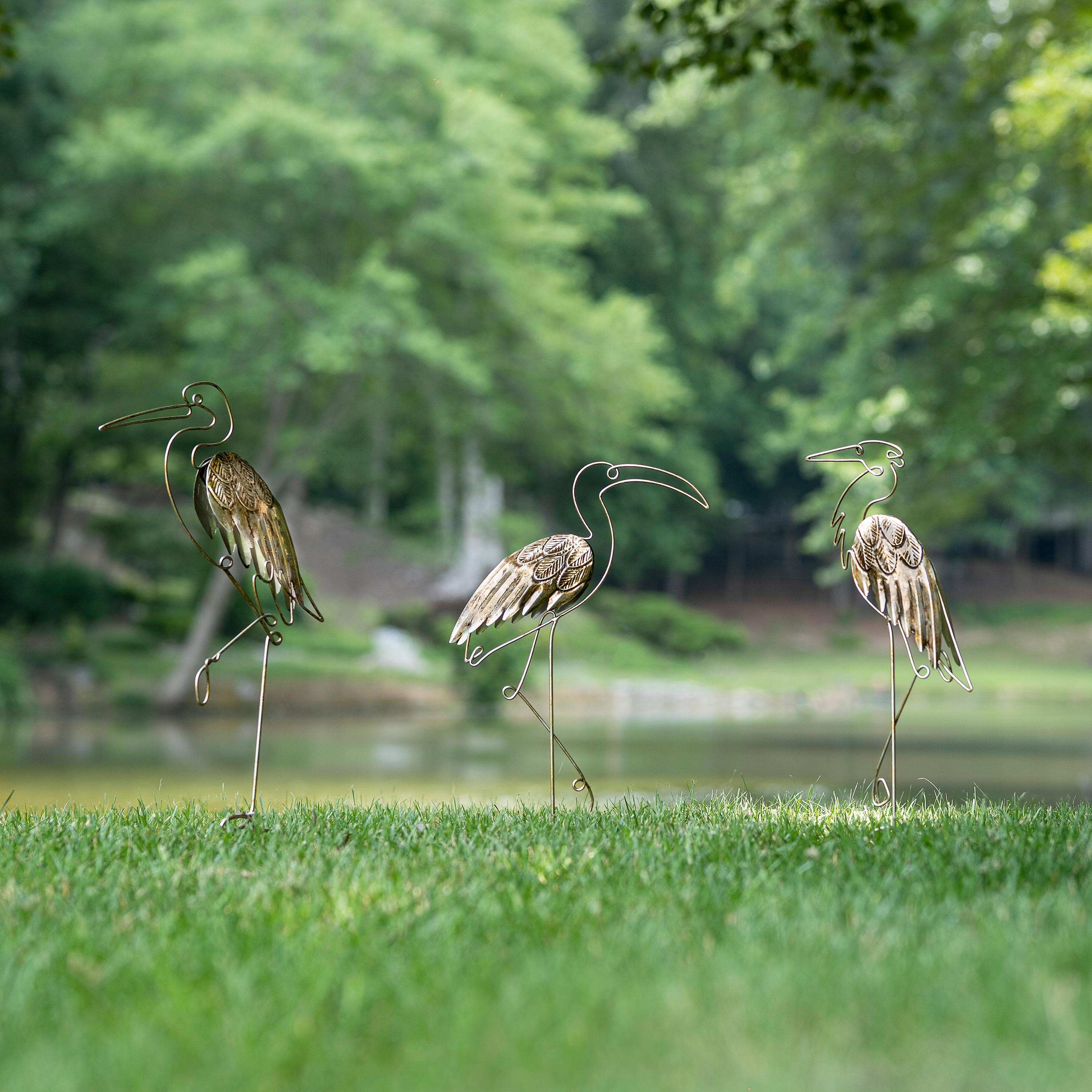 Metal Garden Stake, Heron