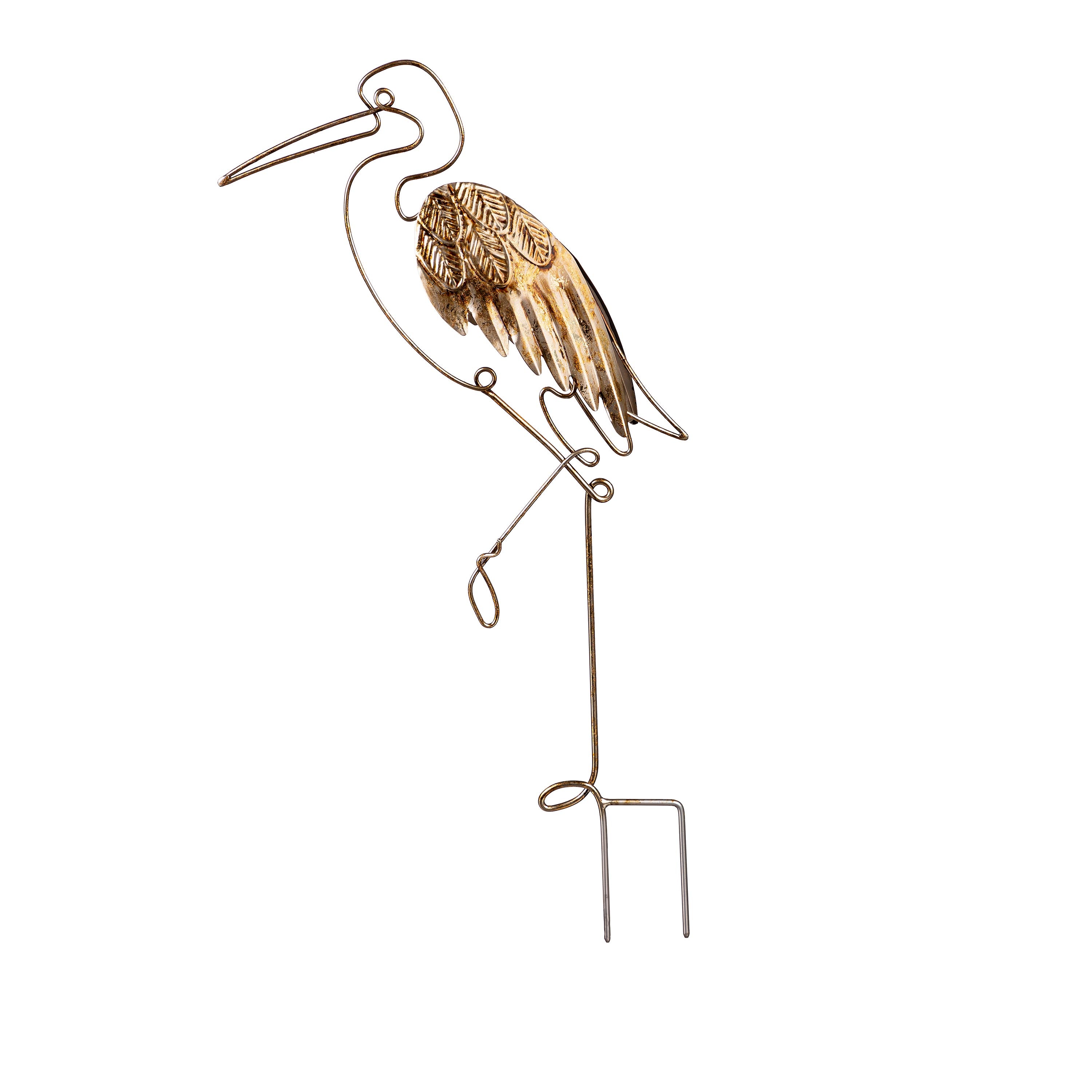 Metal Garden Stake, Heron