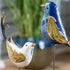 Fancy Bird Metal Garden Stake, 36"