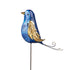 Fancy Bird Metal Garden Stake, 36"
