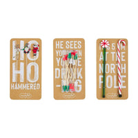 CHRISTMAS BAR ACCESSORIES SETS - BY MUD PIE