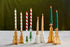 Tree & Stripe Taper Sets By Mud Pie
