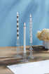 Grey & White Taper Candles By Mud Pie