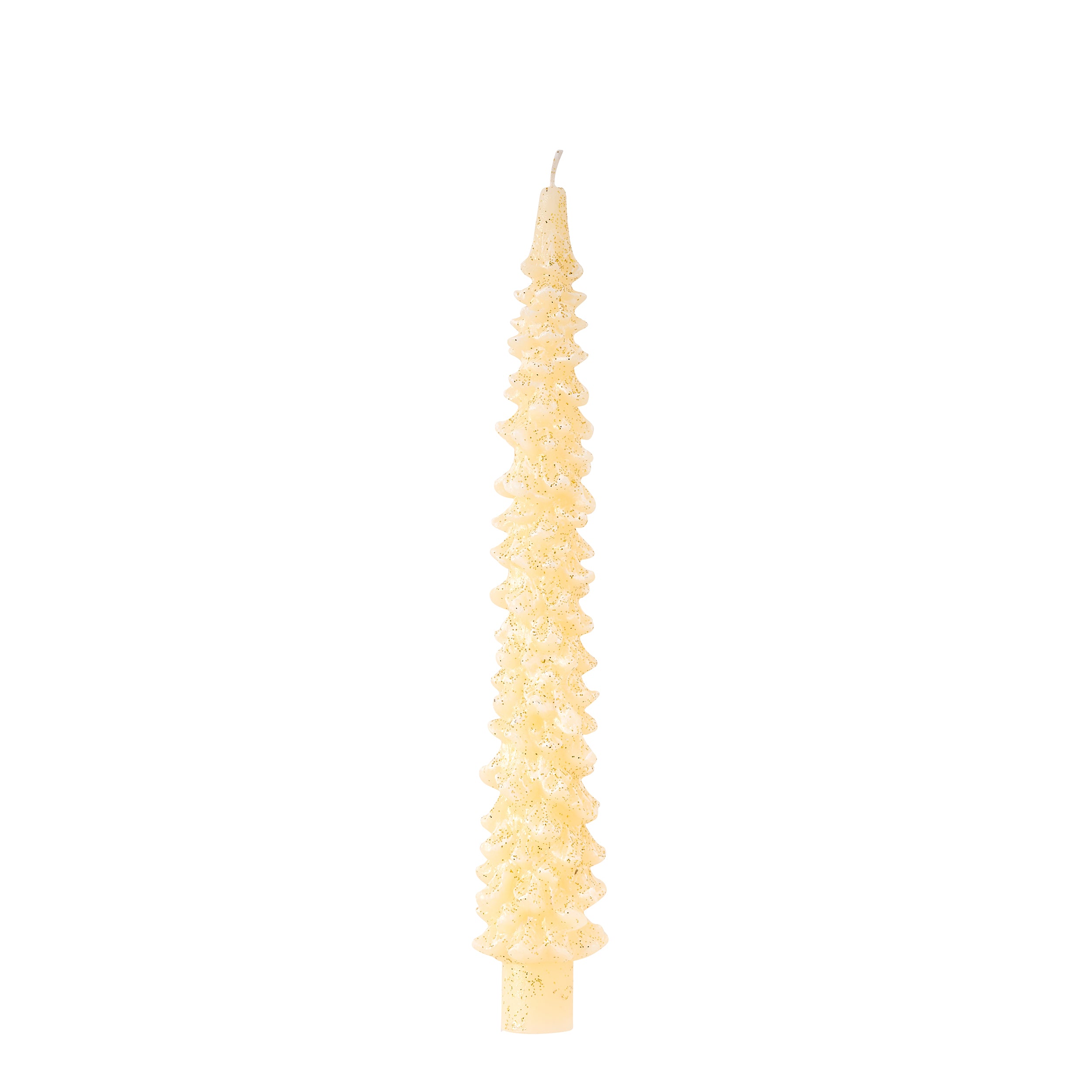 Gold Tree Taper Candle By Mud Pie
