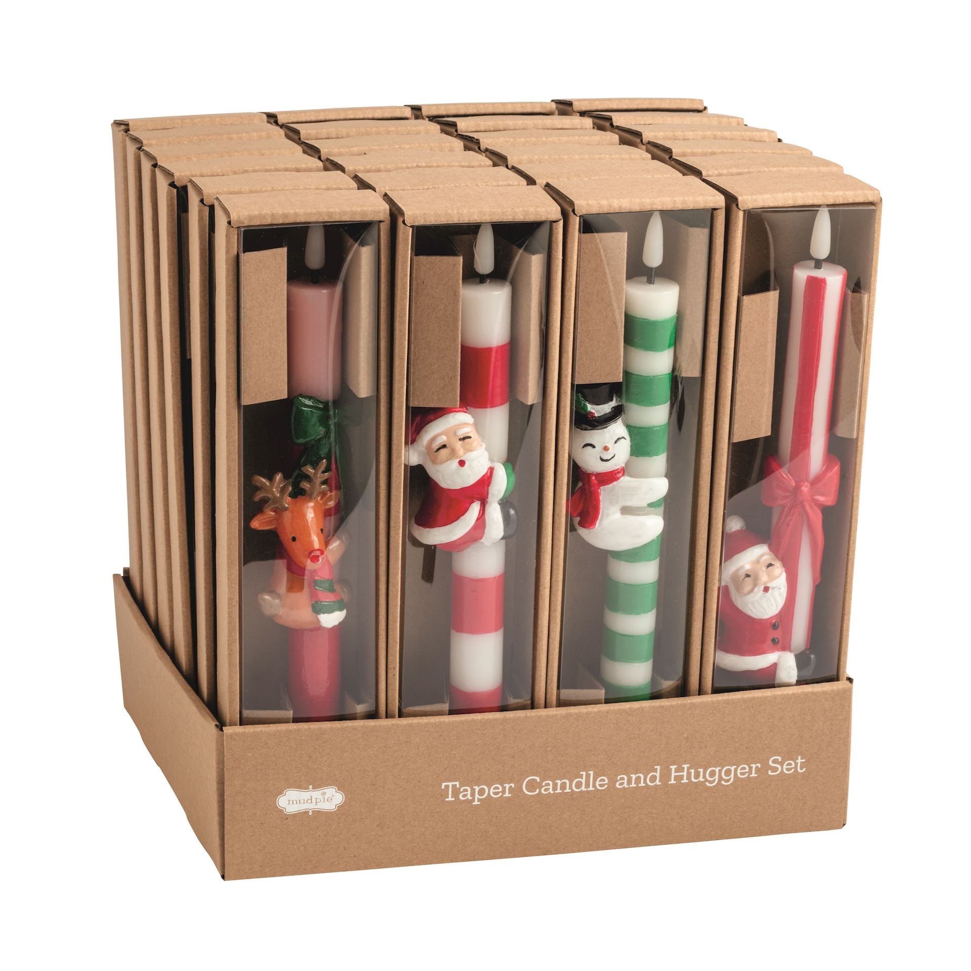 Whimsey Taper Candle & Hugger Sets by Mud Pie