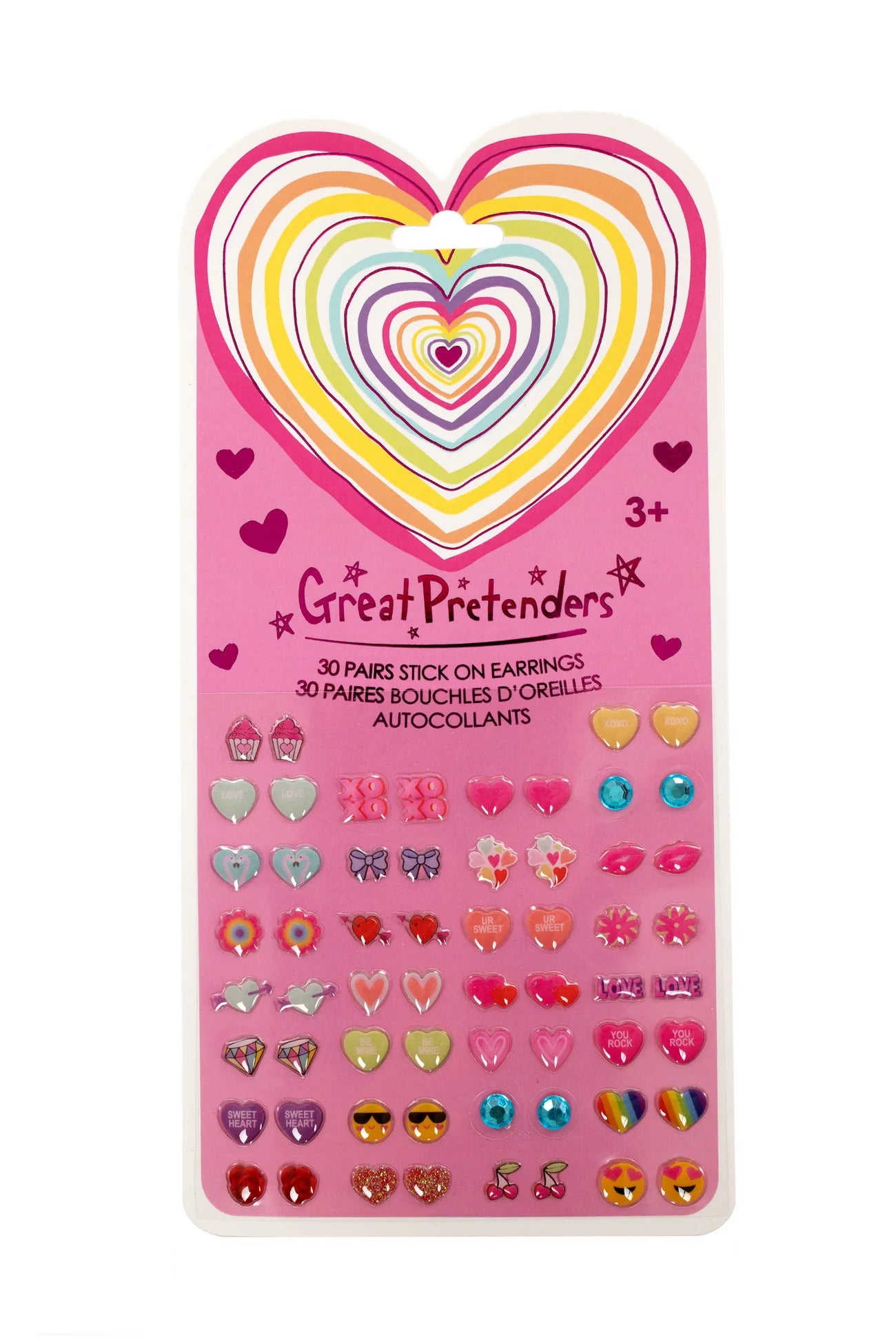 Heart Sticker Earrings - A. Dodson's