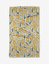 Sour Lemon Stripes Tea Towel by Geometry