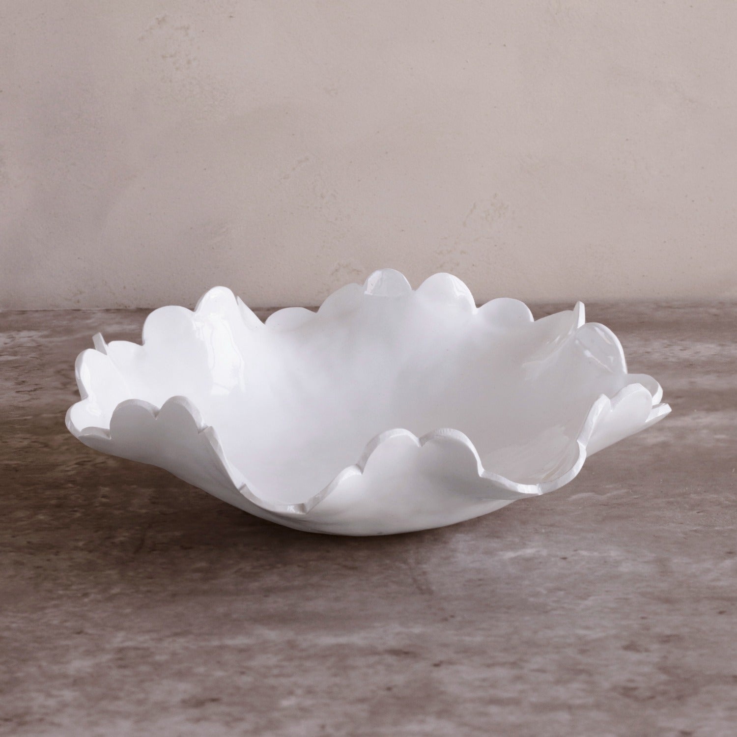 VIDA Colette Medium Bowl – White