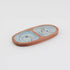 Kim Hovell Collection  Oyster Wooden Serving Tray (Oval) - Providence