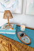 Kim Hovell Collection  Oyster Wooden Serving Tray (Oval) - Providence
