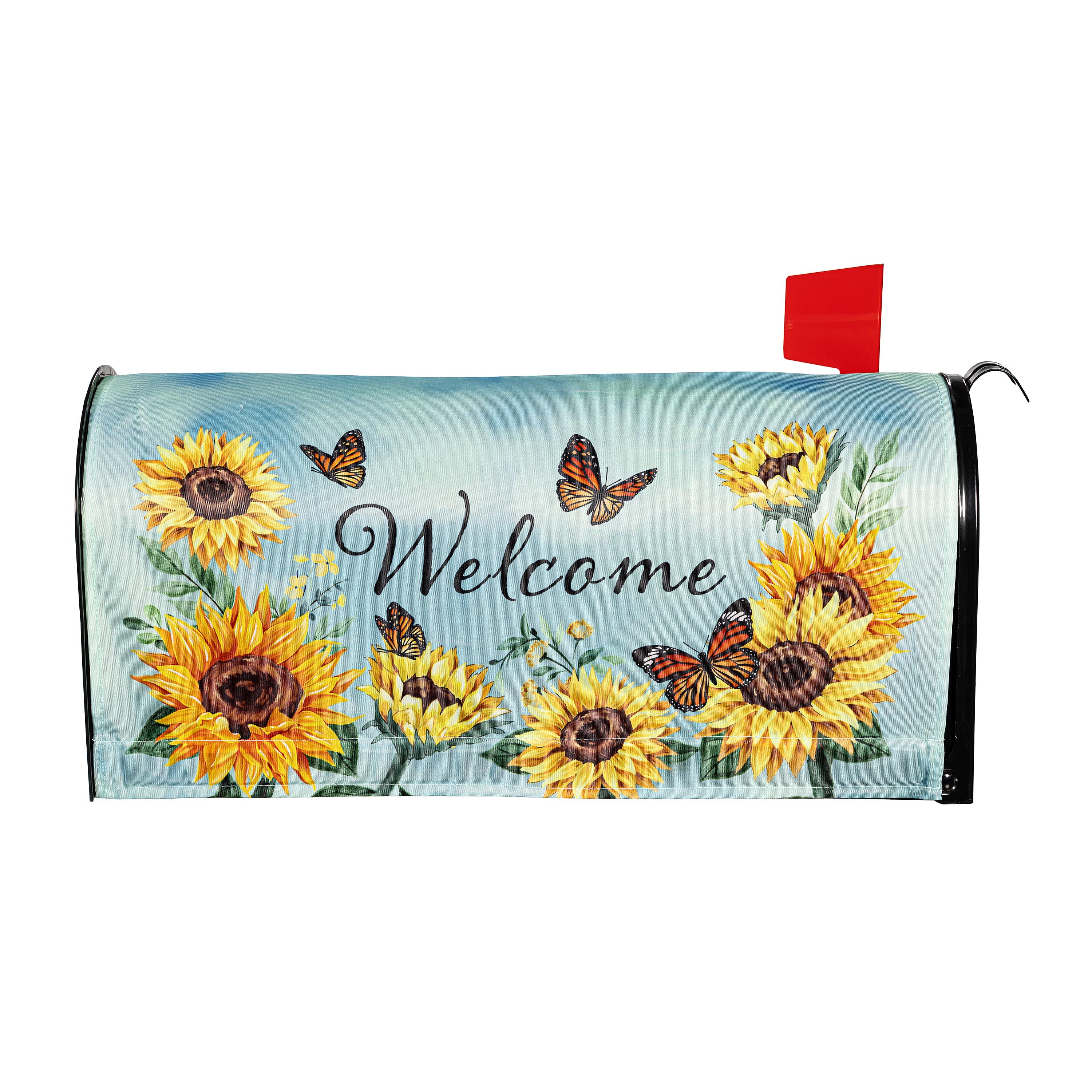 Butterfly Glow Mailbox Cover