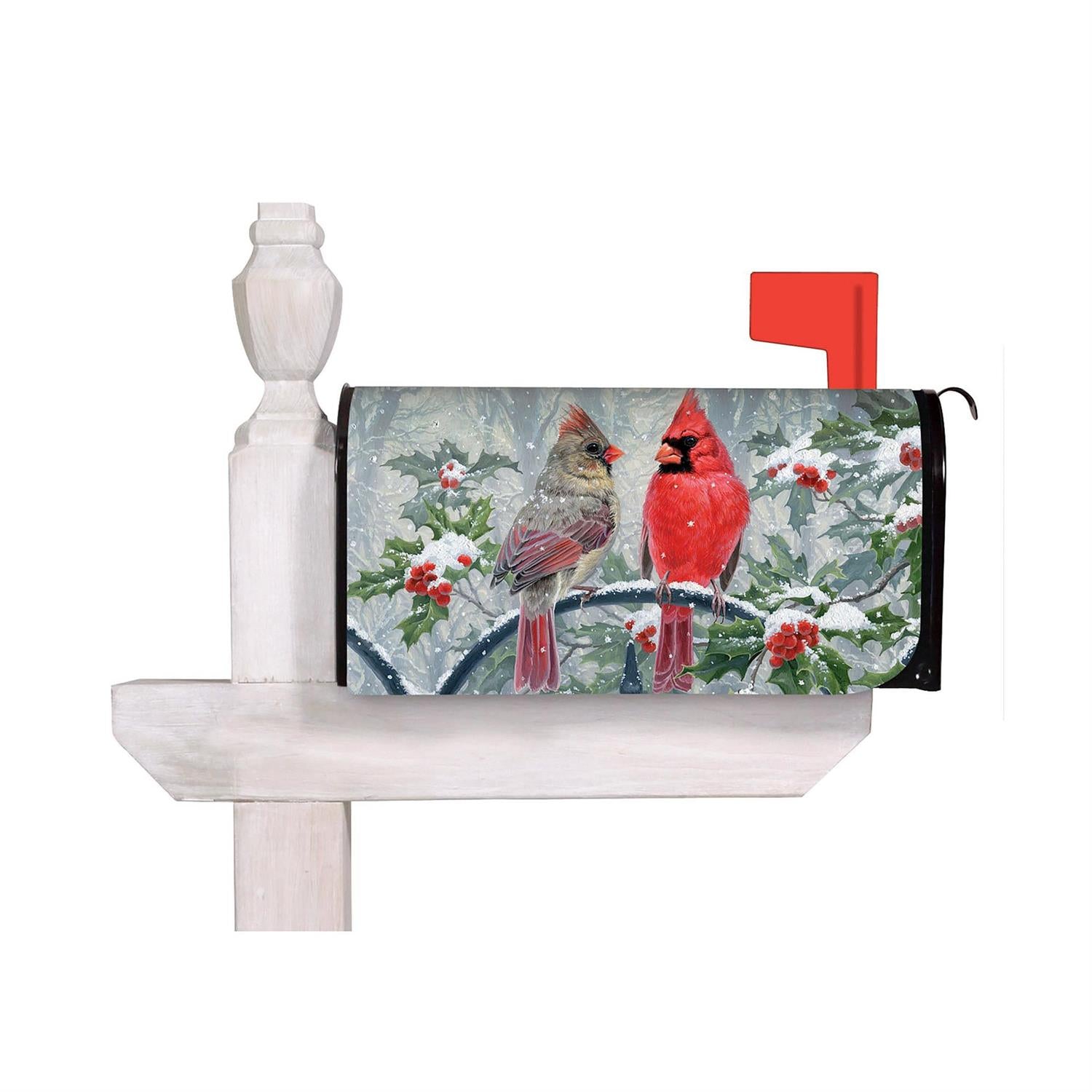 Winter Peace Mailbox Cover