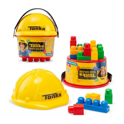 HARD HAT & BUCKET PLAYSET - TONKA - A. Dodson's
