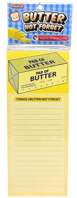 BUTTER NOT FORGET MAGNET PAD