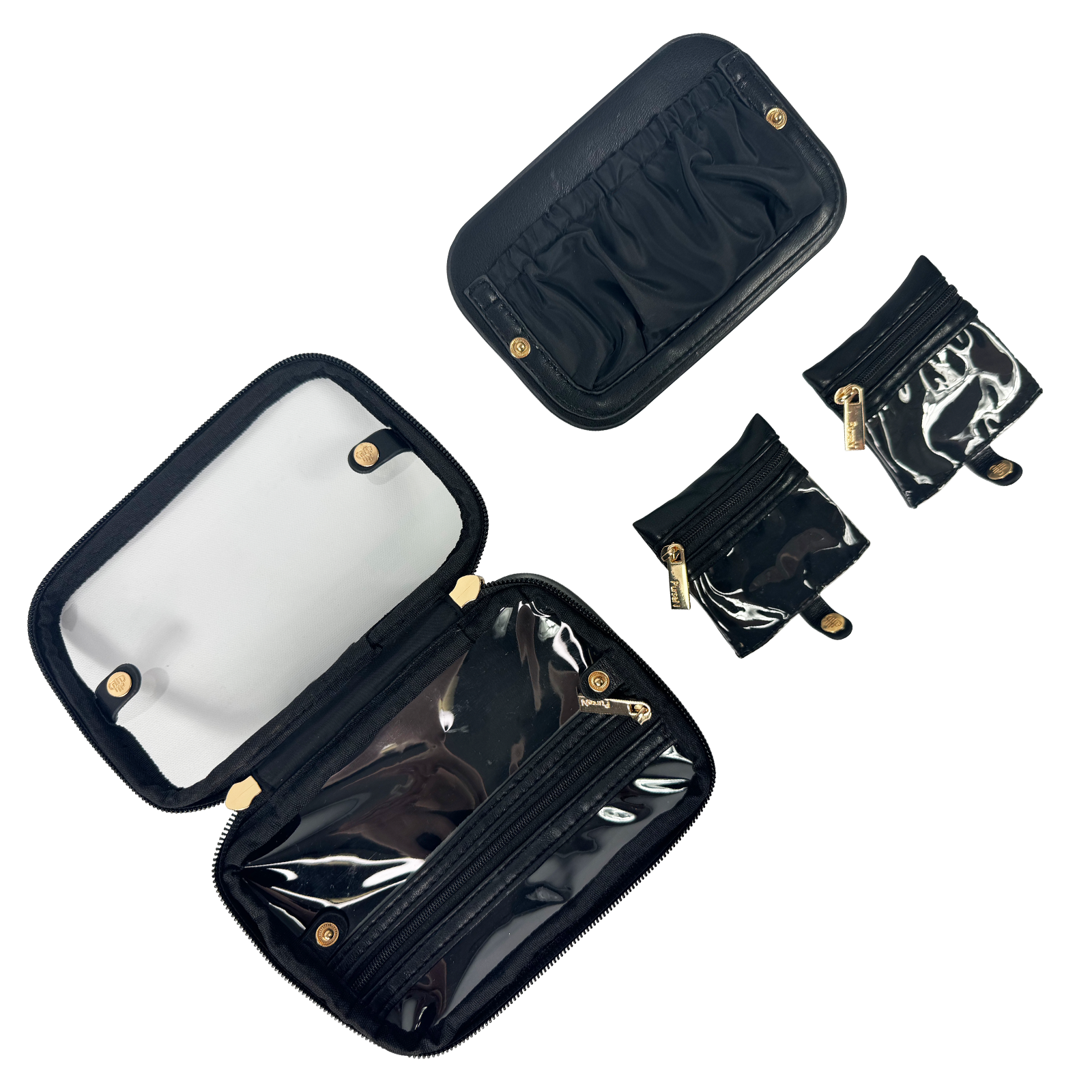 LITTMINI • Lighted Mirror Case • Black