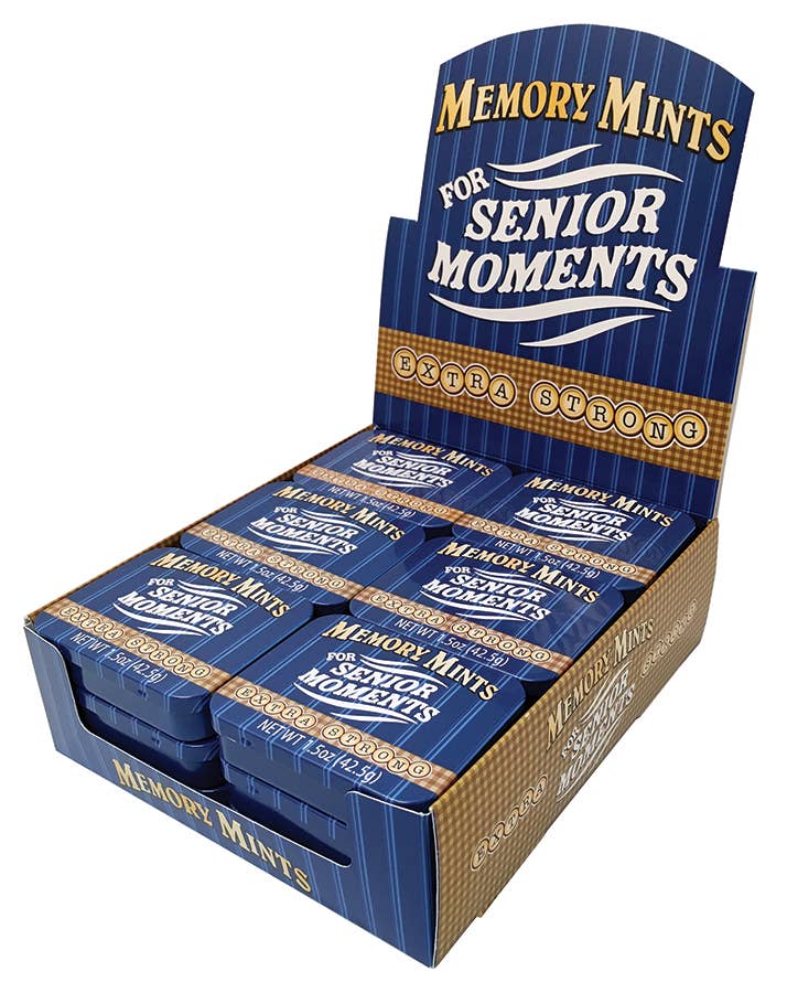 Memory Mints for Senior Moments