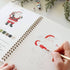 Classic christmas watercolor workbook