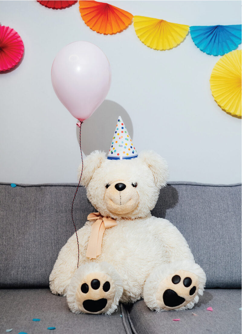 BIRTHDAY TEDDY BEAR CARD - A. Dodson's