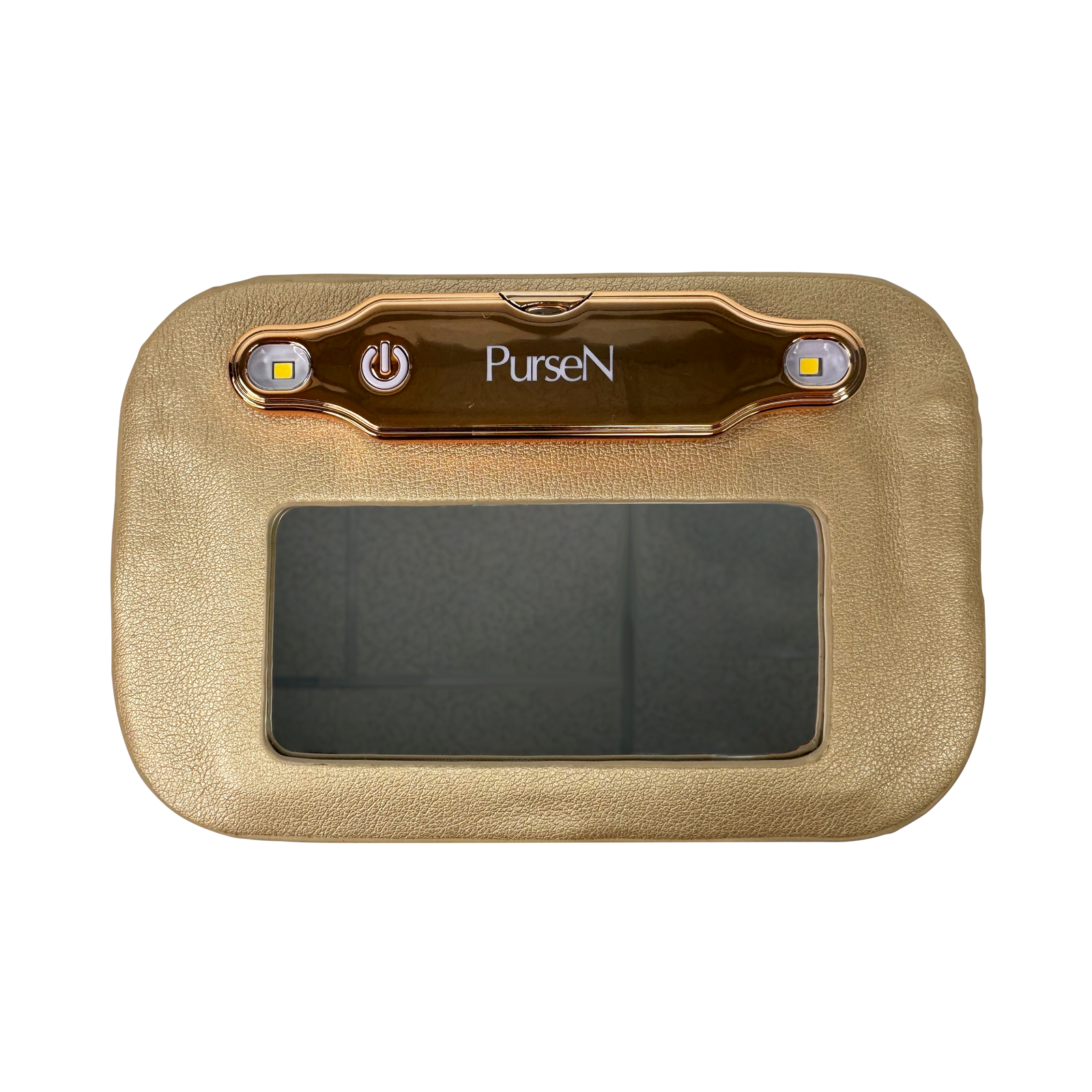 LITTMINI • Lighted Mirror Case • Gold