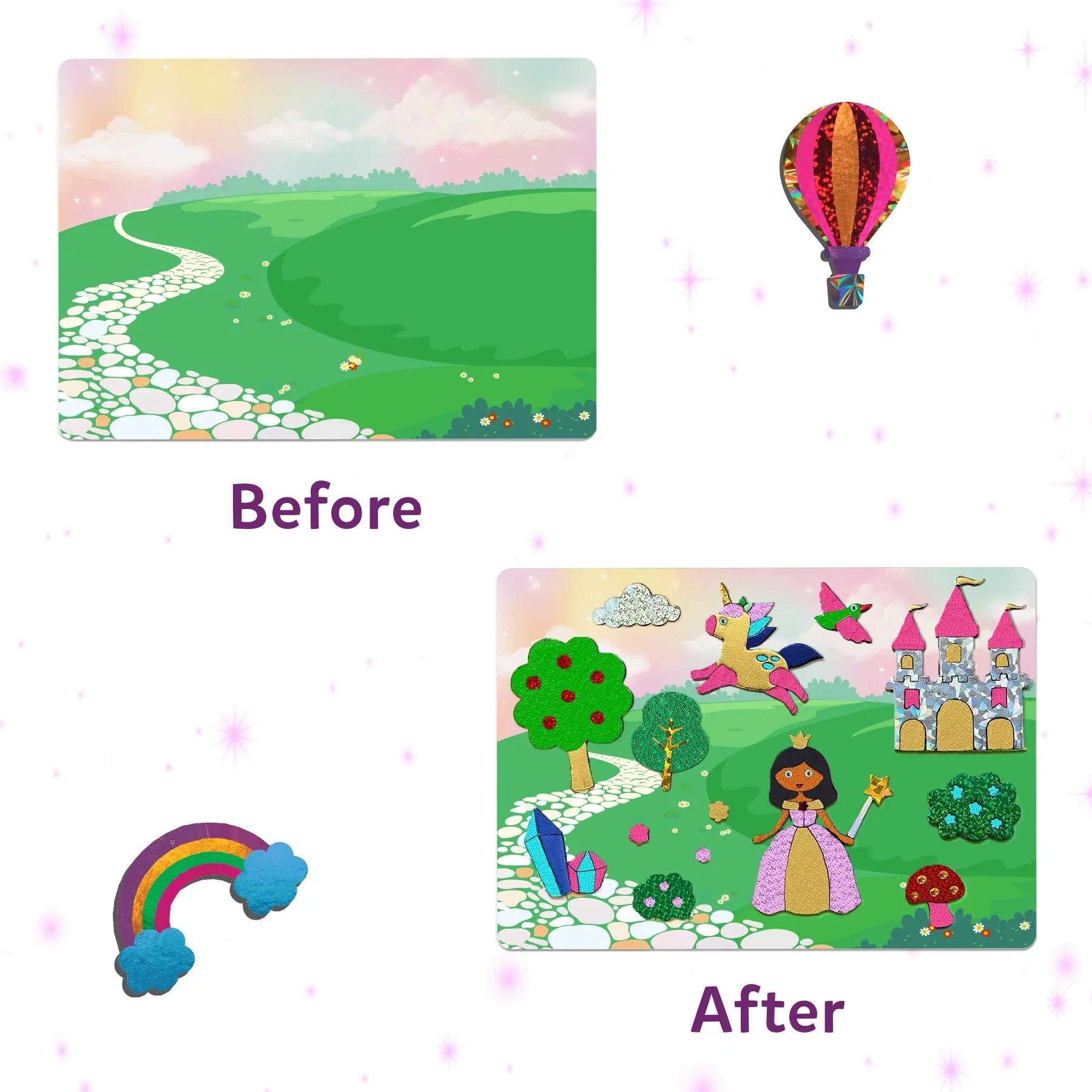 Skillmatics Foil Fun: Unicorn & Princess - view 7 of 8