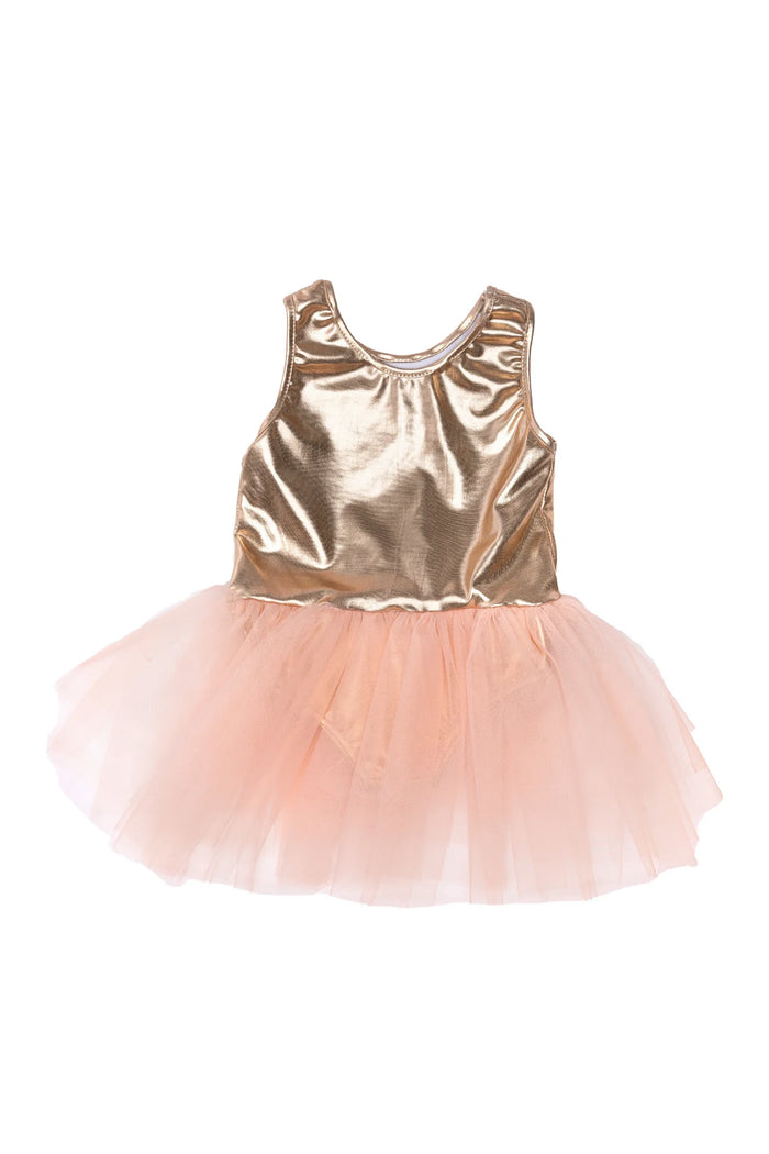 Rose Gold Ballet Tutu Dress