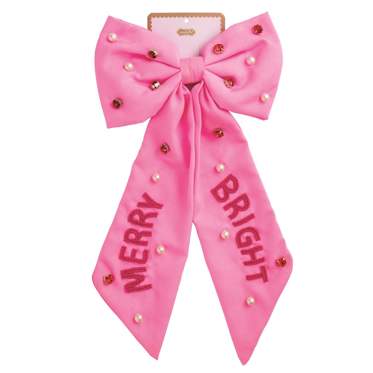 Holiday Hair Bows by Mud Pie