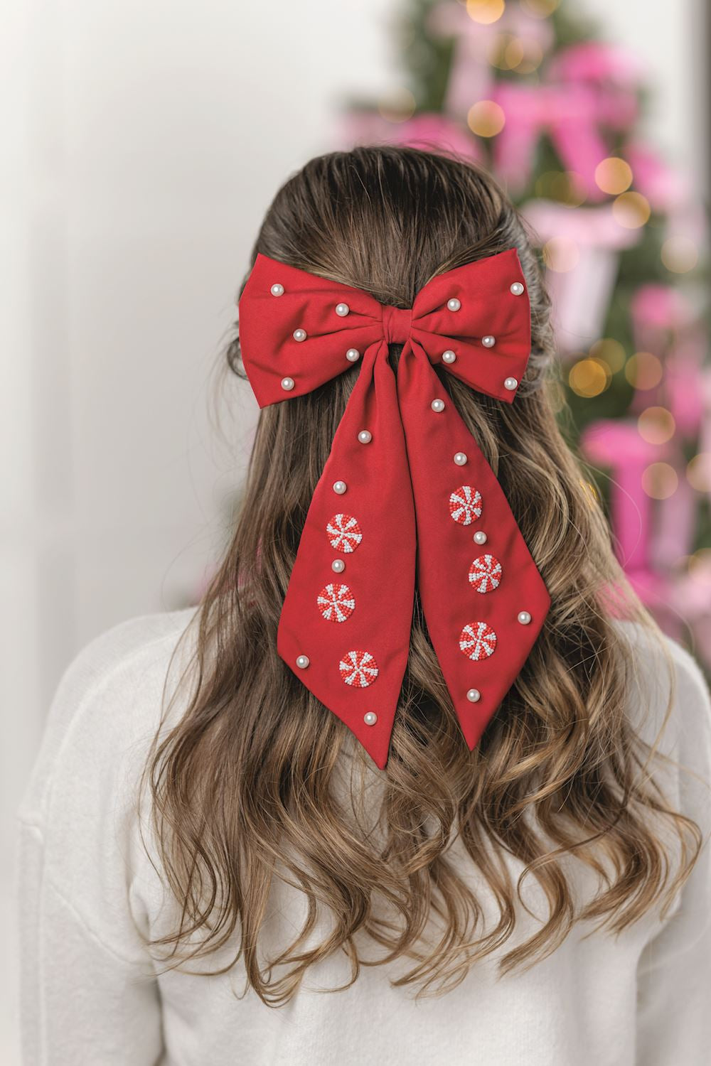 Holiday Hair Bows by Mud Pie