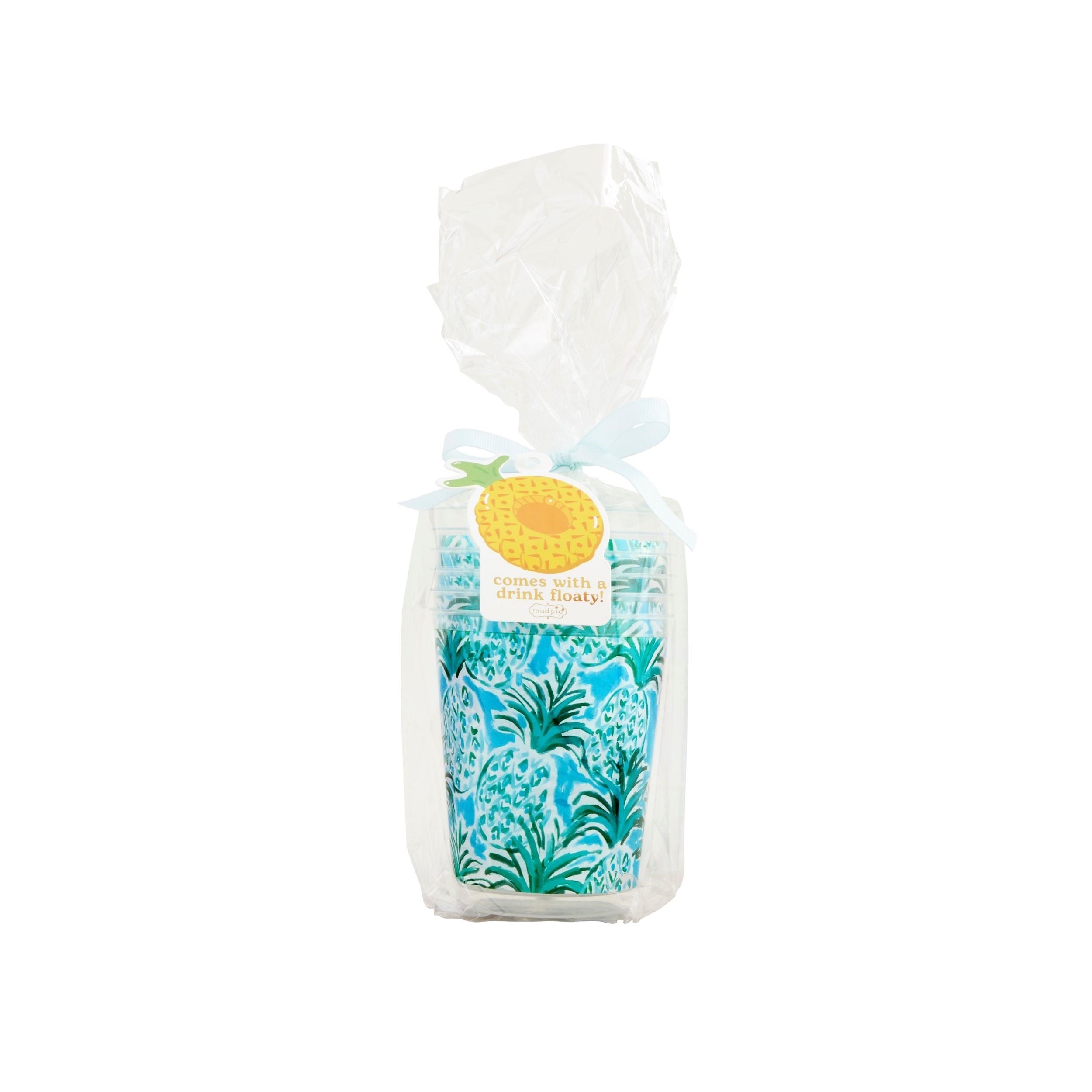 Beach Floaty Party Cup Set-Gr By Mud Pie