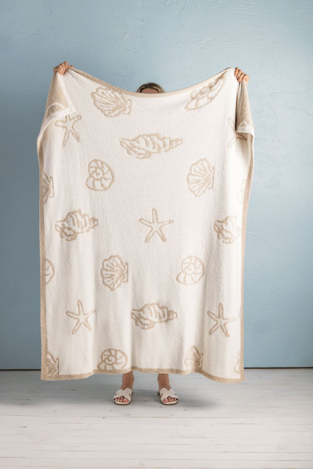 Coastal Luxe Chenille Blanket