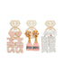 Bride Beaded Earrings By Mud Pie