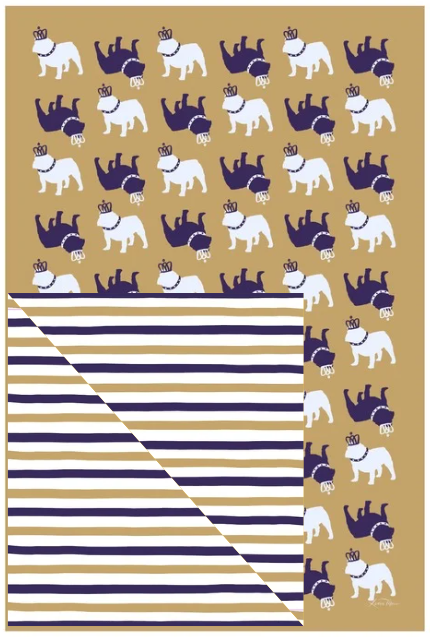 Double Sided Spirit Dukes Tea Towel