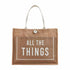 Jute Word Tote - 3 Styles BY MUD PIE - A. Dodson's