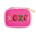 Hot Pink Xoxo Pill Case  By Mud Pie
