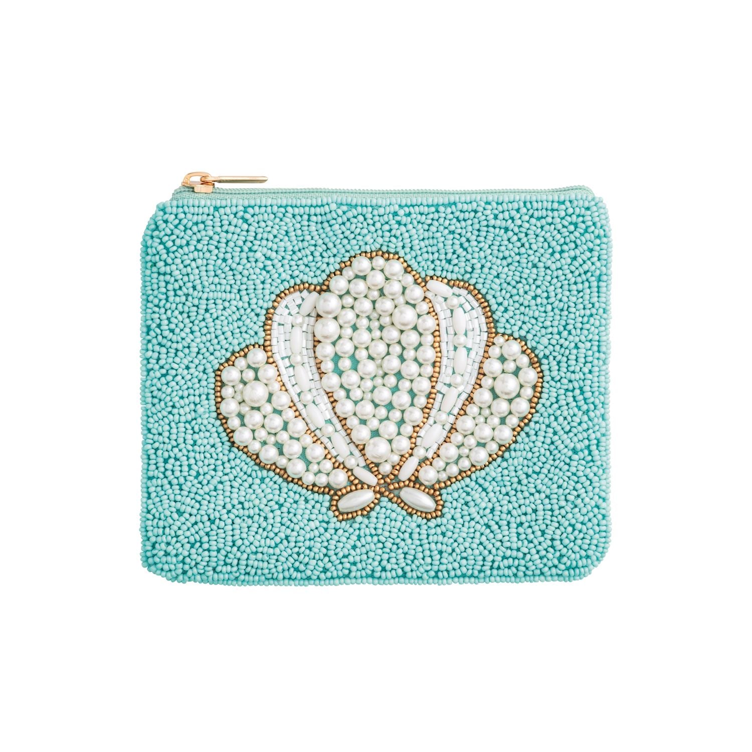 Blue Coastal Beaded Case