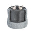 Stone Cylinder with Birds Fountain