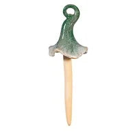 Garden of Wonder Garden Stake, Ceramic Mushroom
